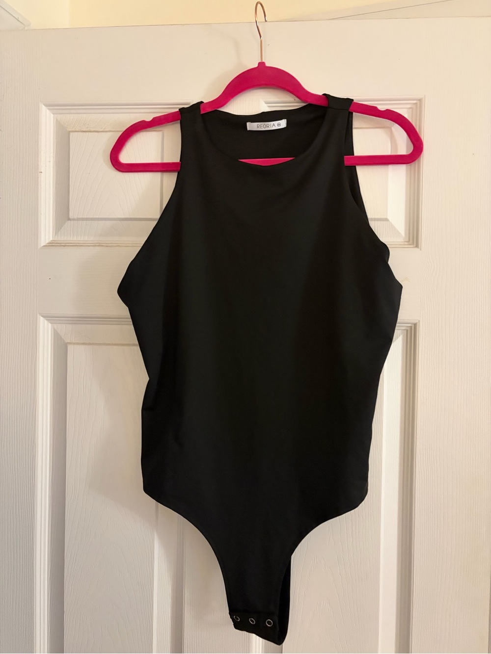 ReoRia Black Kids One-Piece Bodysuit